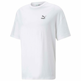 Camiseta Puma Classics Oversized Masculina Branca - 536236-02