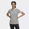 Camiseta Adicolor Classics 3-Stripes - Cinza adidas H33576