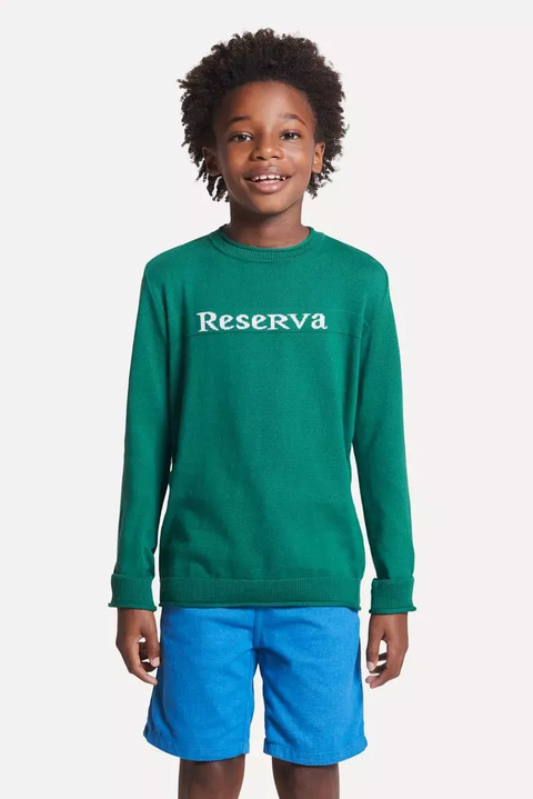 Camisa Tricot Reserva Mini Tp Logo Verde Bandeira - 0063558-049