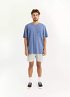 T-shirt Redley Estonada Bolsinho Colors Azul - 123580