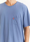T-shirt Redley Estonada Bolsinho Colors Azul - 123580 - Kevin Sports