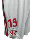 Short Flamengo CRF C/Número Adidas Branco 2020 ED9170 - loja online