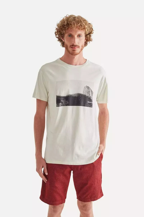 Camiseta Reserva Estampada Bondinho Branca - 0060121-014