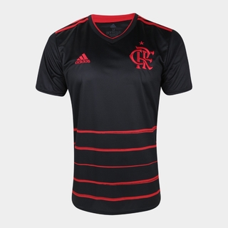 Camisa Flamengo Adidas III 2020 2021 Preta EW8978