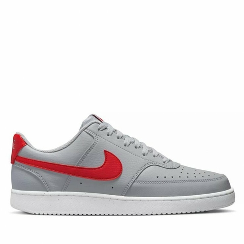 Nike Masculino Court Vision LO NN Wolf Grey/University Red-White - DH2987-004
