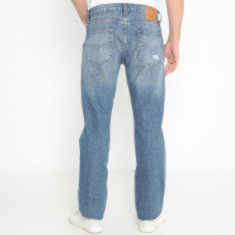 Calça Jeans 502 Regular Taper Azul. Levi's 295070301 na internet