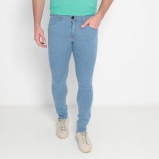 Jeans Skinny Liso. - Azul Claro. - Osmoze 101.32.24031