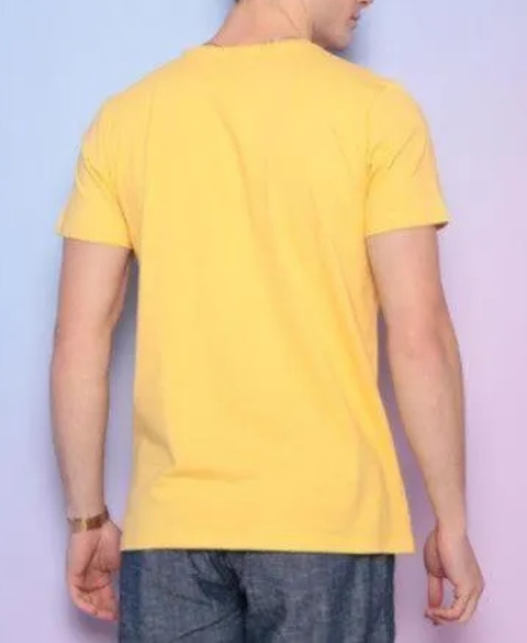 Camiseta Foguete. - Amarela & Azul. - Colcci 03.01.09802 na internet