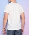 Camiseta Foguete. - Off White & Azul. - Colcci 035.01.09802 na internet