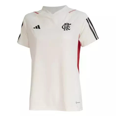 Camisa Treino Flamengo Adidas Feminina 2023 - HS5201