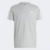 Camiseta adidas Masculina 3 Stripes Cinza - IC9337