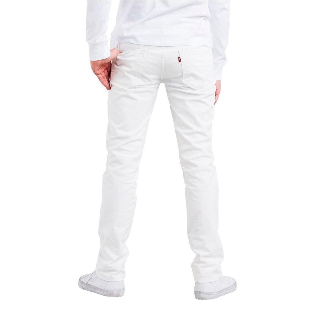 Calça Jeans Levis 511 Slim Masculina - Branco 045110407