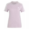 Camiseta Essentials Slim 3-Stripes - Roxo adidas - IS1550 - comprar online