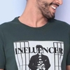 Camiseta Influencer. - Verde Militar & Preta. - Reserva 0049955-048 na internet