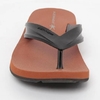 Chinelo Com Inscrição. - Preto & Laranja. - kenner HCZ-04 - comprar online