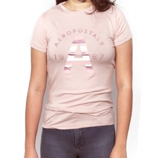 Camisa Aeropostale 1987 Rosa 9840164