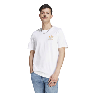 Camiseta Graphics Fire Trefoil - Branco adidas II8177