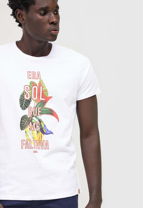Camiseta Original Colcci "Era Sol que me Faltava" 035.01.09181 na internet