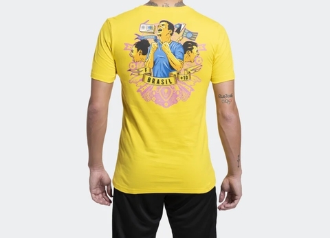 Camisa adidas Masculino Fred Torcedor Amarela CM6256 - comprar online