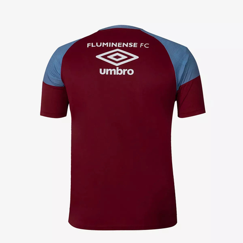 Camisa Masculina Umbro Fluminense Treino 2023 Vinho / Azul - U31FL01458-434 - comprar online