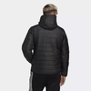 Jaqueta Puffer Acolchoada Capuz - Preto adidas HL9211 - comprar online