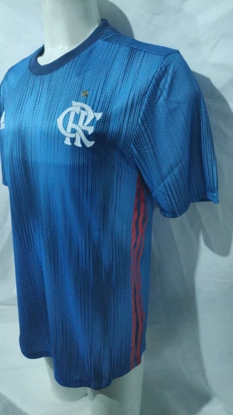 Camisa Flamengo Adidas Jogador Authentic Azul 2018 2019 DP7572 - comprar online