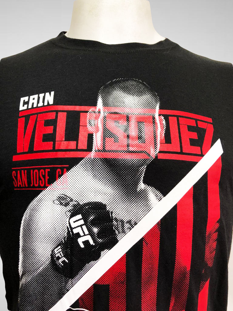 Camiseta Reebok Ufc Combat Velasquez Fighter Preto AJ9057