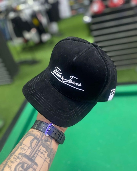 Boné Aba-Reta Snapback Logo Inclinado Preto 13052.111