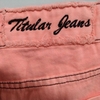 Bermuda titular jeans salmão rasgada 12665 - loja online