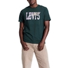 Camiseta Levi's® . - Verde Escuro & Rosa. - Levi's LB001-2043