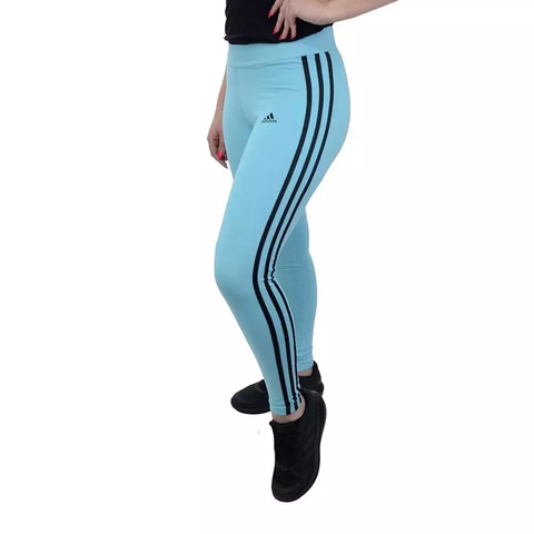 Legging Essentials 3-Stripes - Turquesa adidas - IM2848 na internet