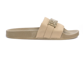 Chinelo Slide Bianca Carmim Taupe Bege 416914241