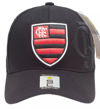 Boné Zico Flamengo Bordado 3D Frontal Bordado Frente e Latreral - 30346