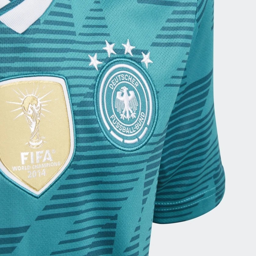 Camisa Adidas Alemanha 2 World Cup 2018 Juvenil BR3146