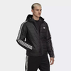 Jaqueta Puffer Acolchoada Capuz - Preto adidas HL9211 na internet