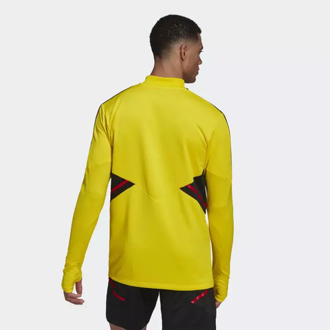 Moletom de Treino Flamengo Adidas CRF TR TOP I 2022 HA5414 - comprar online