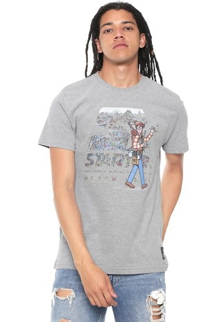 Camiseta Starter Wally Travels Cinza S771A