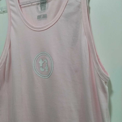 Regata titular rosa c/ logo branca 13581 - comprar online