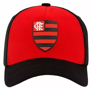 Boné Zico Brasão Flamengo Silk Mediterrâneo - 36009