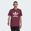 Camiseta Adicolor Classics Trefoil Adidas - Borgonha H06641 na internet