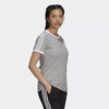 Camiseta Adicolor Classics 3-Stripes - Cinza adidas H33576 na internet