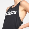 Regata Adidas Logo Linear Feminina - Preto+Branco GA0681 na internet