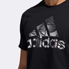 Camiseta Adidas Logo Foil Preto HE4850 na internet