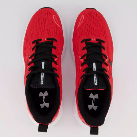 Tênis Under Armour Infantil Charged Stride Vermelho - 412004341 - Kevin Sports