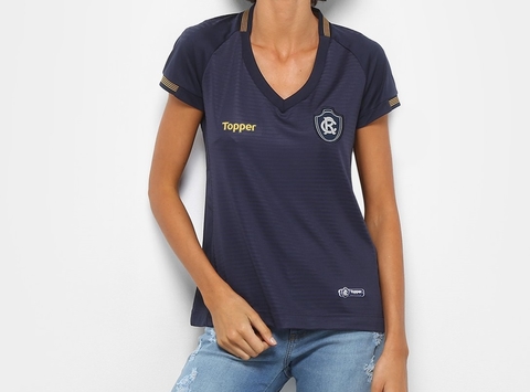 Camisa Remo I 2018 s/n° Torcedor Topper Feminina Marinho 4201462-555