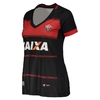 Camisa Feminina Vitória I 2018 S/Nº Topper Vermelho e Preto 4201621-172 - comprar online