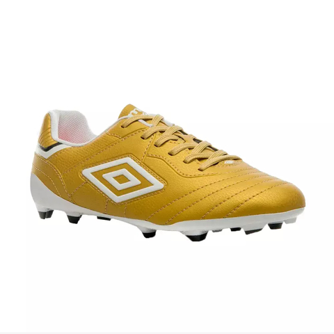 Chuteira Campo Umbro Speciali III League Dourado / Branco / Preto - 0F70122-921