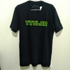 Camisa titular preta logo verde neon 13161
