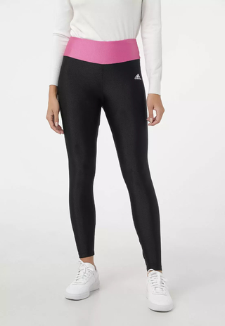 Legging Adidas Performance Latin Fit Colorblock Preta IA7121