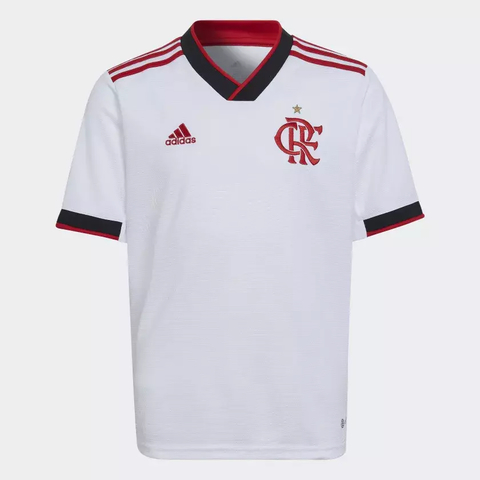 Camisa 2 Cr Flamengo 22/23 Infantil Adidas HA8338